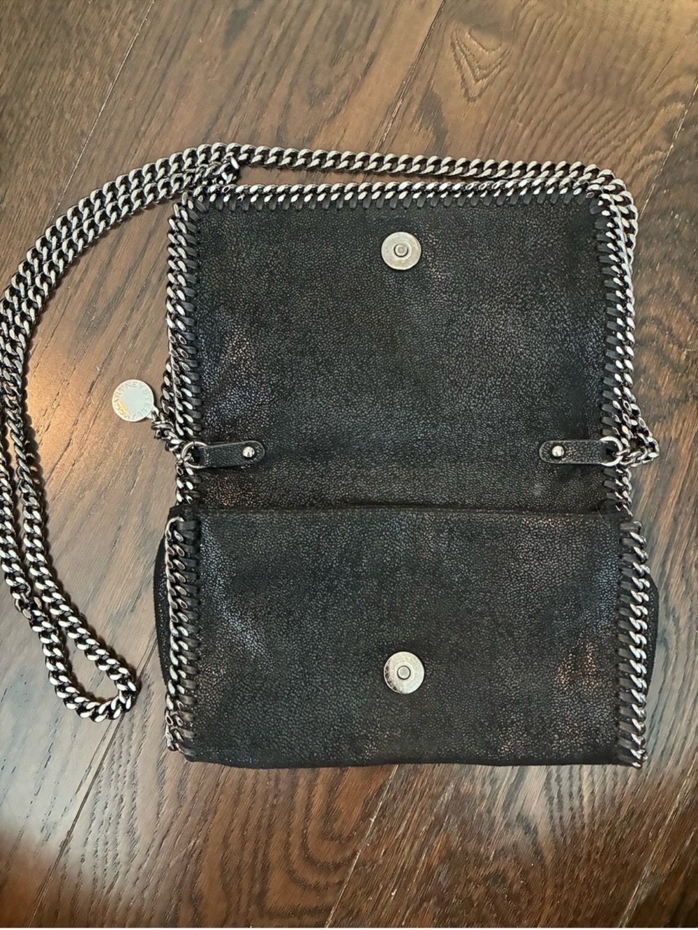Stella McCartney Crossbody with Silver Chain - Picture 2 of 10